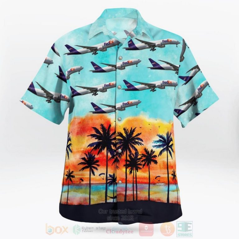 Fedex-Express-Airbus-A310-324F-Hawaiian-Shirt-1