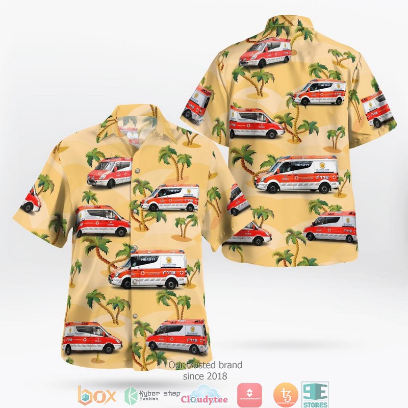 Finland Helsinki Emergency Rushes Rescue Hawaiian Shirt Finland Helsinki Emergency Rushes Rescue Hawaiian Shirt