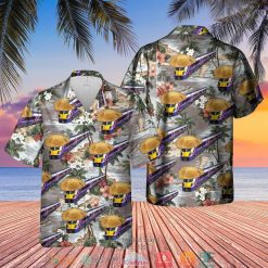 First Great Western Fgw Class 180 Hst Barbie Train Short Sleeve Hawaiian Shirt