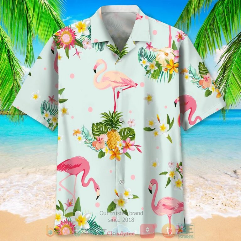 Flamingo-Flowers-Hawaiian-Shirt-1