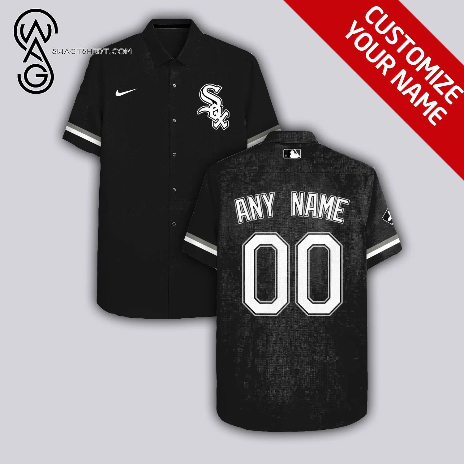 For Fan Mlb Chicago White Sox Full Printing Personalized Hawaiian Shirt For Fan Mlb Chicago White Sox Full Printing Personalized Hawaiian Shirt