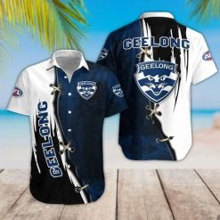 Geelong Football Club Afl Hawaiian Shirt
