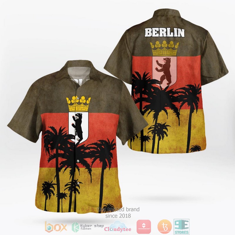 Germany Berlin Hawaii 3D Shirt Germany Berlin Hawaii 3D Shirt