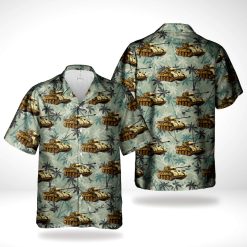 Germany Wehrmacht Panzerkampfwagen V Panther Wwii Hawaiian Shirt