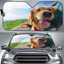 Golden Retrievers Car Auto Sun Shade