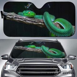 Green Snake Car Auto Sun Shade