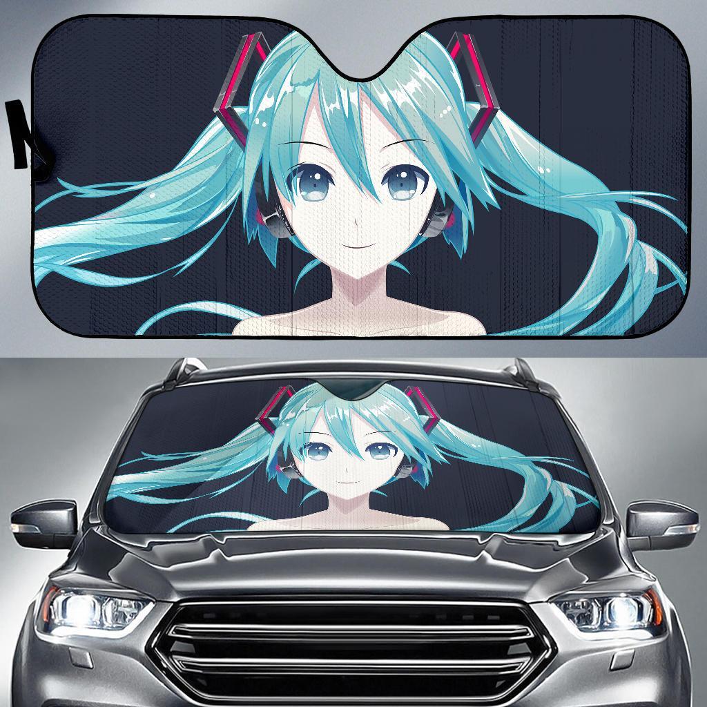 Hatsune Miku Anime Girl Anime Car Auto Sun Shade Hatsune Miku Anime Girl Anime Car Auto Sun Shade