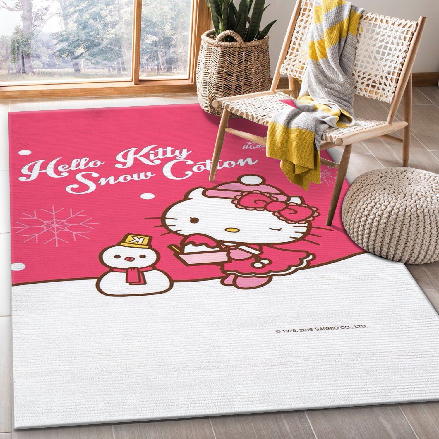 Hello Kitty 11 Rug Living Room Rug Christmas Gift US Decor Hello Kitty 11 Rug Living Room Rug Christmas Gift US Decor