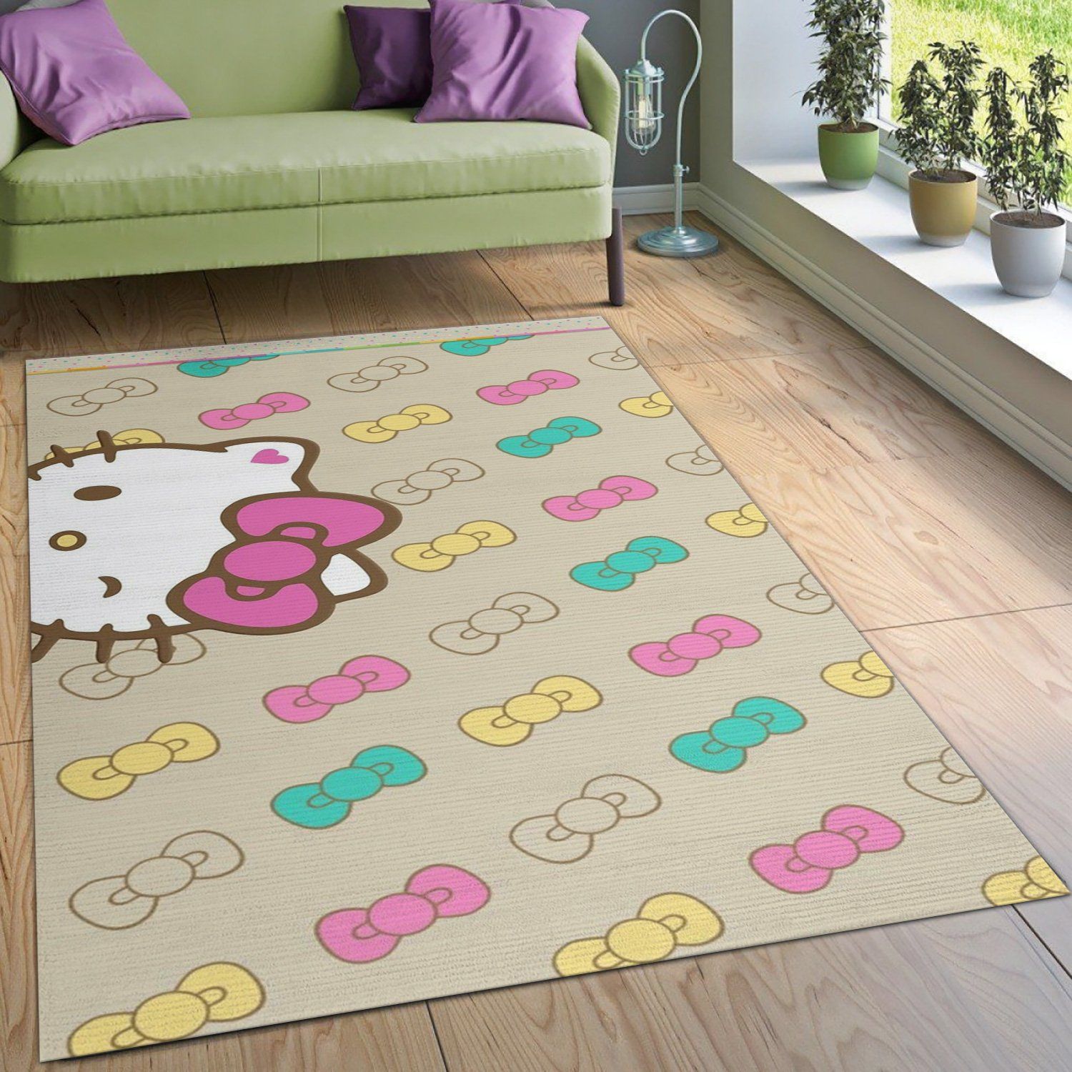 Hello Kitty 13 Rug Bedroom Rug Family Gift US Decor Hello Kitty 13 Rug Bedroom Rug Family Gift US Decor