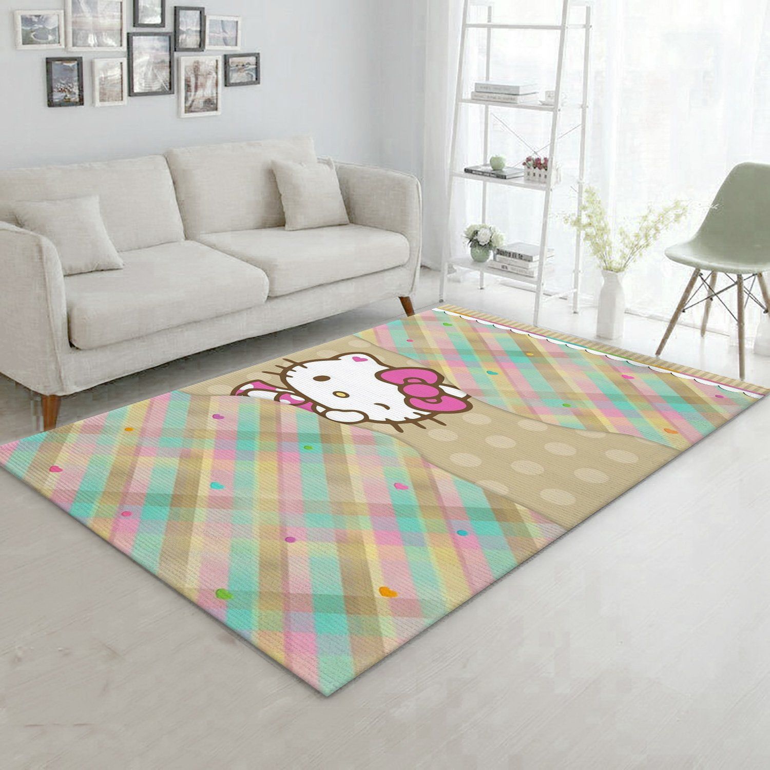 Hello Kitty 15 Area Rug For Christmas Bedroom Rug Home US Decor Hello Kitty 15 Area Rug For Christmas Bedroom Rug Home US Decor