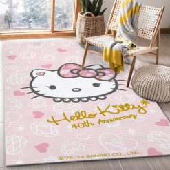 Hello Kitty 4 Rug Bedroom Rug US Gift Decor