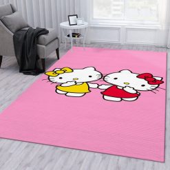 Hello Kitty Beautiful Area Rug Living Room Rug Home US Decor