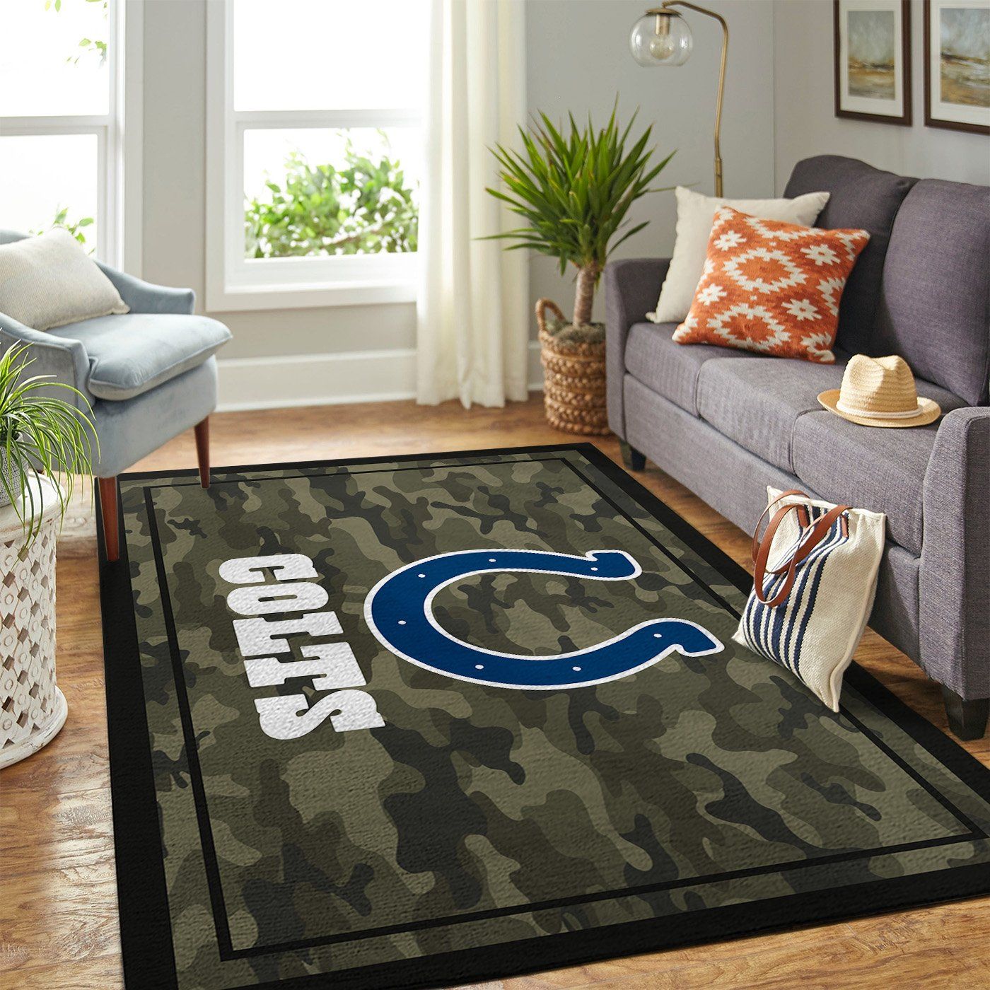 Indianapolis Colts Nfl Team Logo Camo Style Nice Gift Home Decor Area Rug Rugs For Living Room Indianapolis Colts Nfl Team Logo Camo Style Nice Gift Home Decor Area Rug Rugs For Living Room