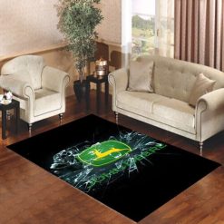 JOHN DEERE BROKE GLASS Living room carpet rugs