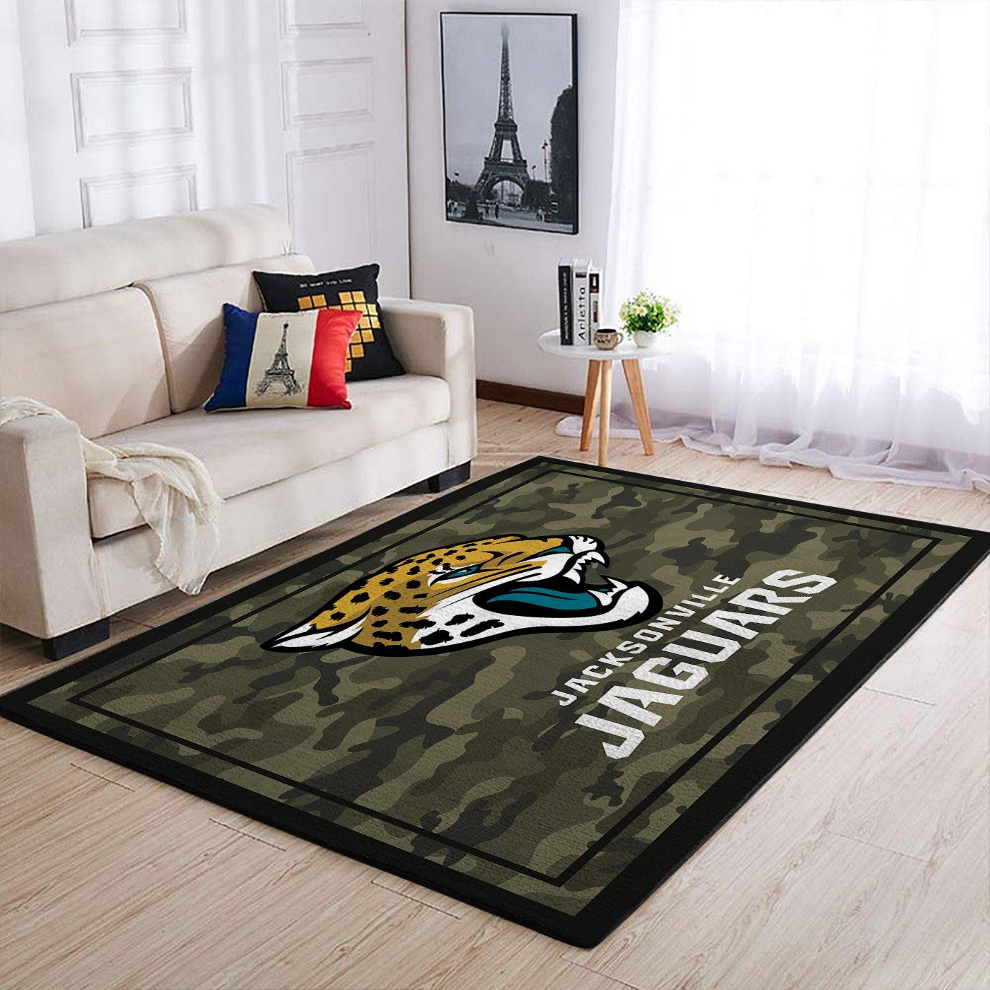 Jacksonville Jaguars Nfl Team Logo Camo Style Nice Gift Home Decor Rectangle Area Rug Jacksonville Jaguars Nfl Team Logo Camo Style Nice Gift Home Decor Rectangle Area Rug