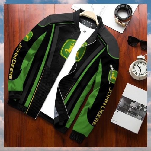 John Deere 3D Bomber Jacket Pixeltee