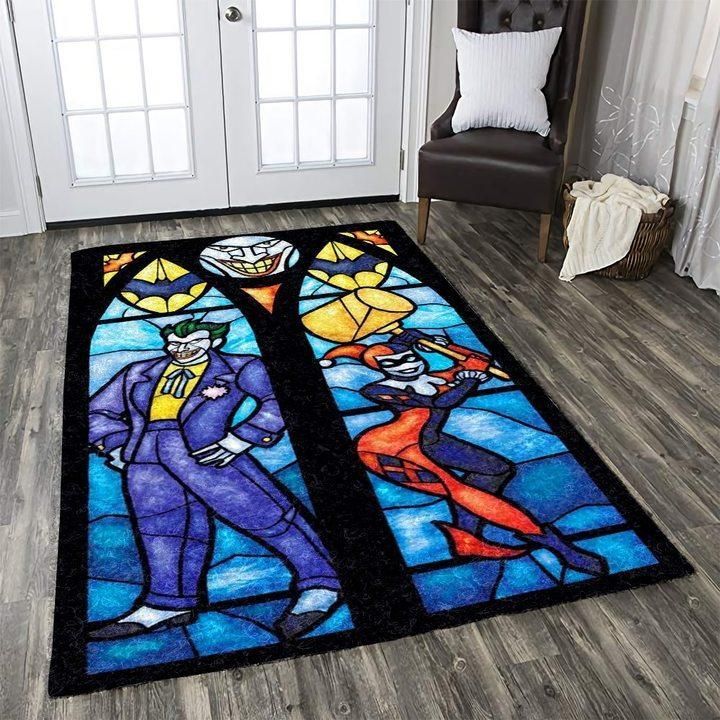 Joker & Harley Quinn Area Rug / Movie Floor HA83625 Rug Carpet Joker & Harley Quinn Area Rug / Movie Floor HA83625 Rug Carpet