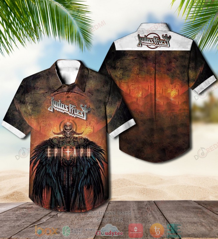 Judas Priest Band Epitaph Hawaiian Shirt 2 Judas Priest Band Epitaph Hawaiian Shirt 2