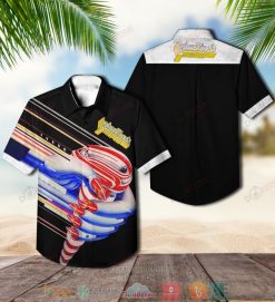 Judas Priest Band Turbo Black Hawaiian Shirt