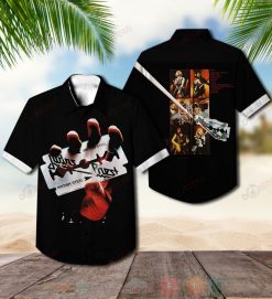 Judas Priest British Steel Album Hawaiian Shirt