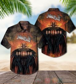 Judas Priest Epitaph Album Hawaiian Shirt