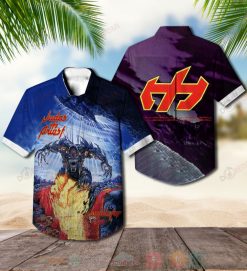 Judas Priest Jugulator Album Hawaiian Shirt