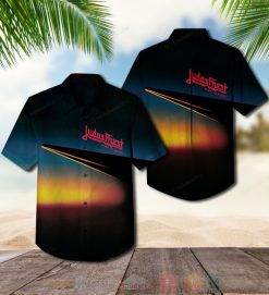 Judas Priest Point Of Entry Album Hawaiian Shirt