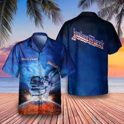 Judas Priest Ram It Down Album Hawaiian Shirt 2