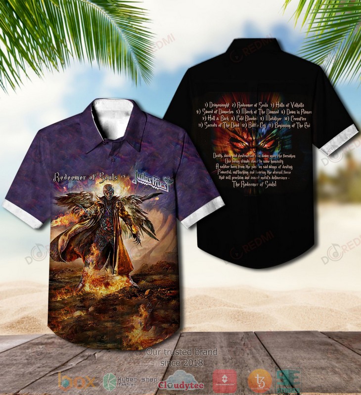 Judas Priest Redeemer Of Souls Hawaiian Shirt 2 Judas Priest Redeemer Of Souls Hawaiian Shirt 2