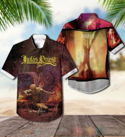 Judas Priest Sad Wings Of Destiny Album Hawaiian Shirt
