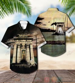 Judas Priest Sin After Sin Green Yellow Album Hawaiian Shirt