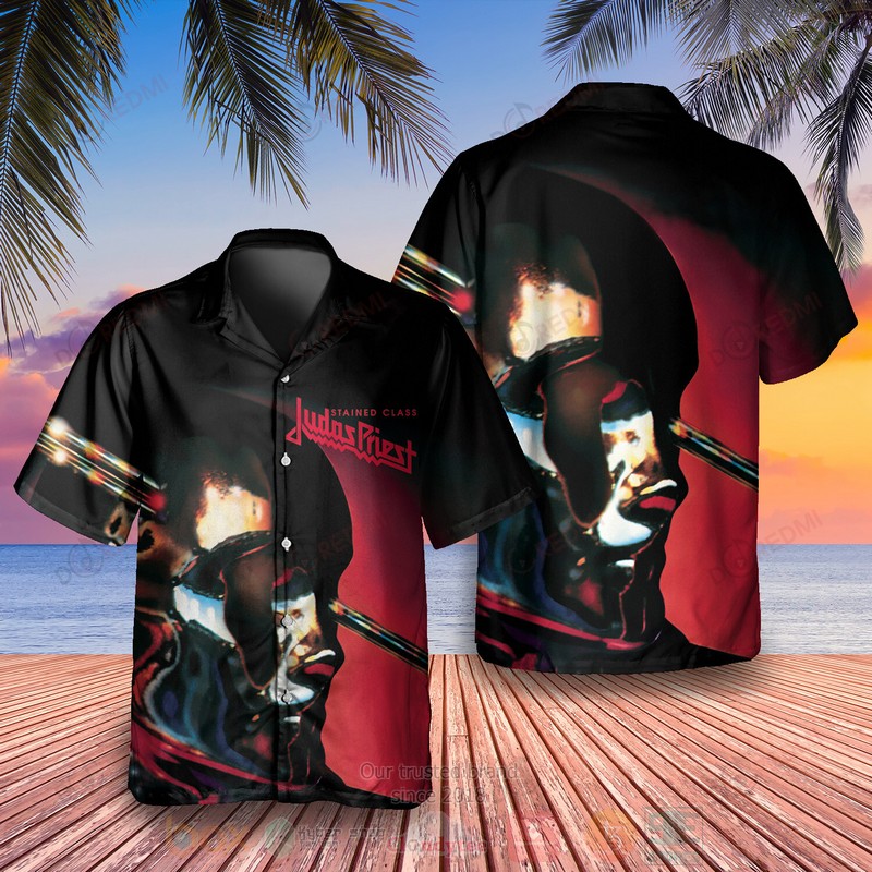 Judas Priest Stained Class Album Hawaiian Shirt 2 Judas Priest Stained Class Album Hawaiian Shirt 2