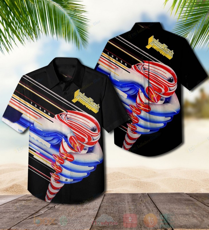Judas Priest Turbo Album Hawaiian Shirt Judas Priest Turbo Album Hawaiian Shirt