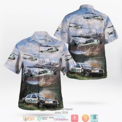 King County Sheriff Bell Uh 1H Iroquois Car 3D Hawaii Shirt