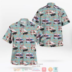 Krankentransport Easy Ambulance Berlin Germany Fleet Hawaiian Shirt