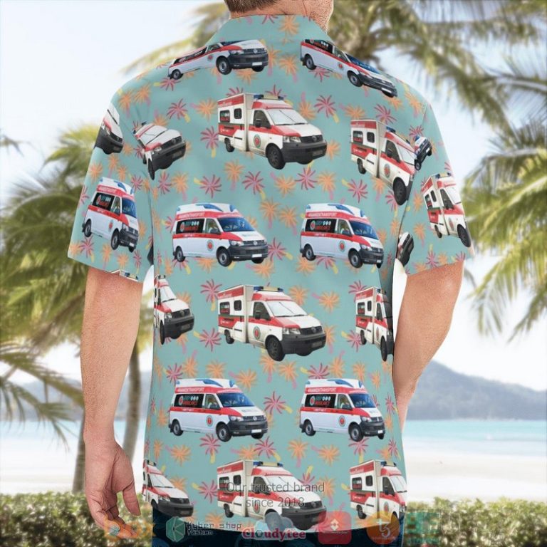 Krankentransport-Easy-Ambulance-Berlin-Germany-Fleet-Hawaiian-Shirt-3