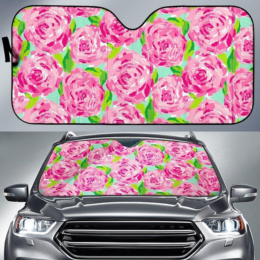 Lilly Pulitzer Express Car Auto Sun Shade Lilly Pulitzer Express Car Auto Sun Shade