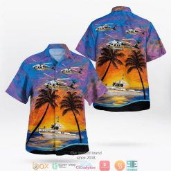 Los Angeles County Fire Department Sikorsky S 70A Firehawk Fireboat 3D Hawaii Shirt