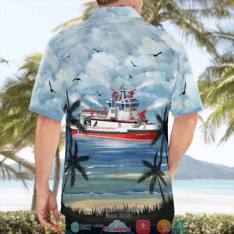 Los-Angeles-Fire-Department-Warner-L.-Lawrence-Fireboat-Hawaii-3D-Shirt-1
