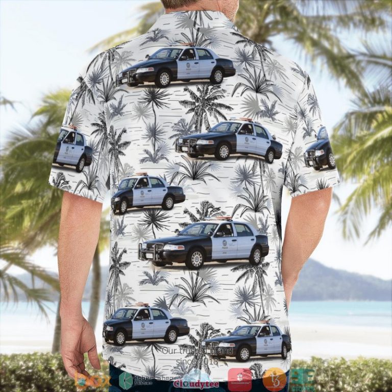 Los-Angeles-Police-Department-Ford-Crown-Victoria-Police-Interceptor-Hawaii-3D-Shirt-1