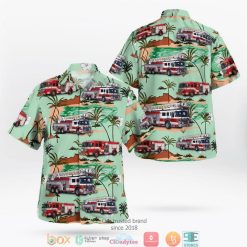 Louisiana New Orleans Fire Department Hawaiian Shirt