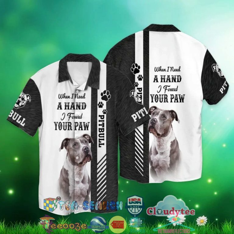 Love-Pitbull-When-I-Need-A-Hand-I-Found-Your-Paw-Hawaiian-Shirt-2