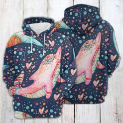 Lovely Dolphins 3D Printed Hoodie/Zipper Hoodie - e41d23cf39f1