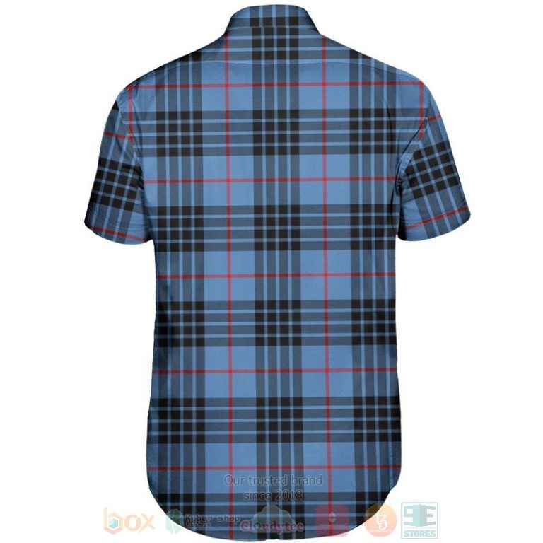 Mackay-Blue-Tartan-Short-Sleeve-Hawaiian-Shirt-2