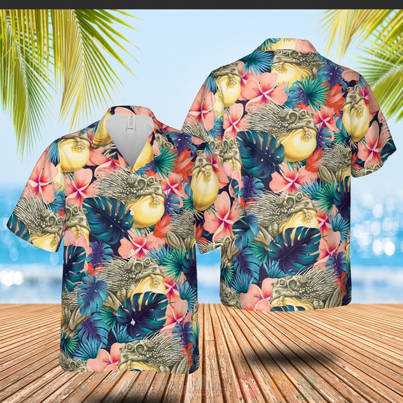 Magic The Gathering Chub Toad Hawaiian Shirt Magic The Gathering Chub Toad Hawaiian Shirt