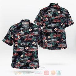 Malabar Brevard County Malabar Fire Department Hawaiian Shirt