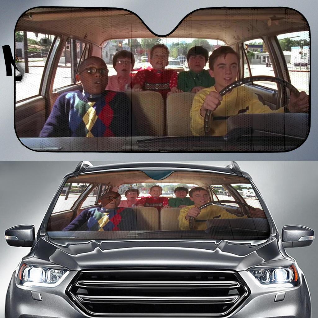 Malcolm In The Middle Funny Car Auto Sun Shade Malcolm In The Middle Funny Car Auto Sun Shade
