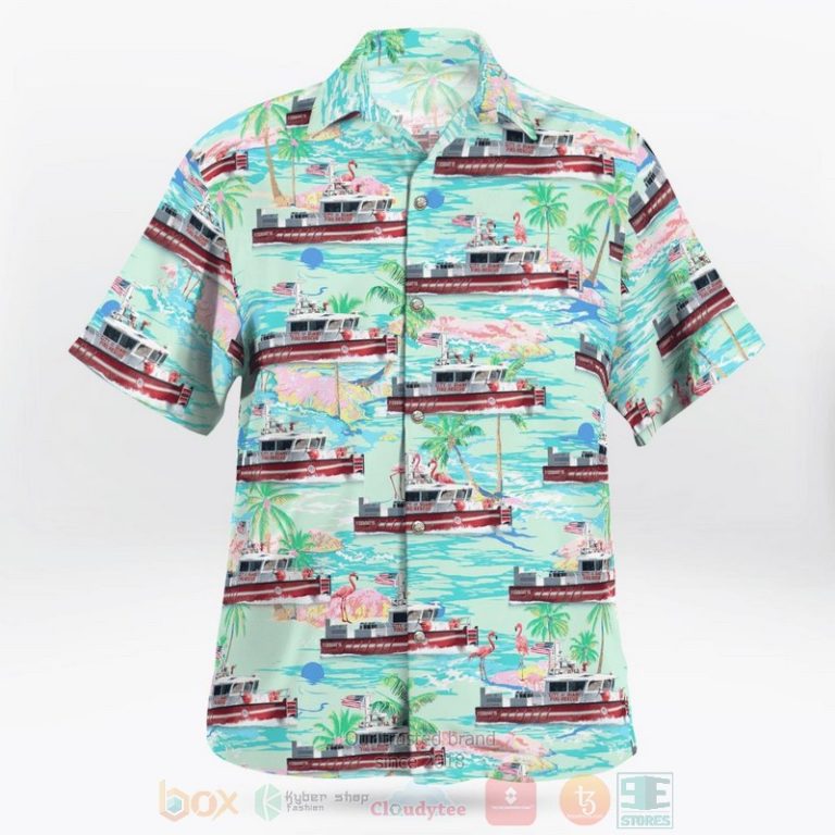Miami-Florida-City-Of-Miami-Department-Fire-Rescue-Fireboat-15-Hawaiian-Shirt-2