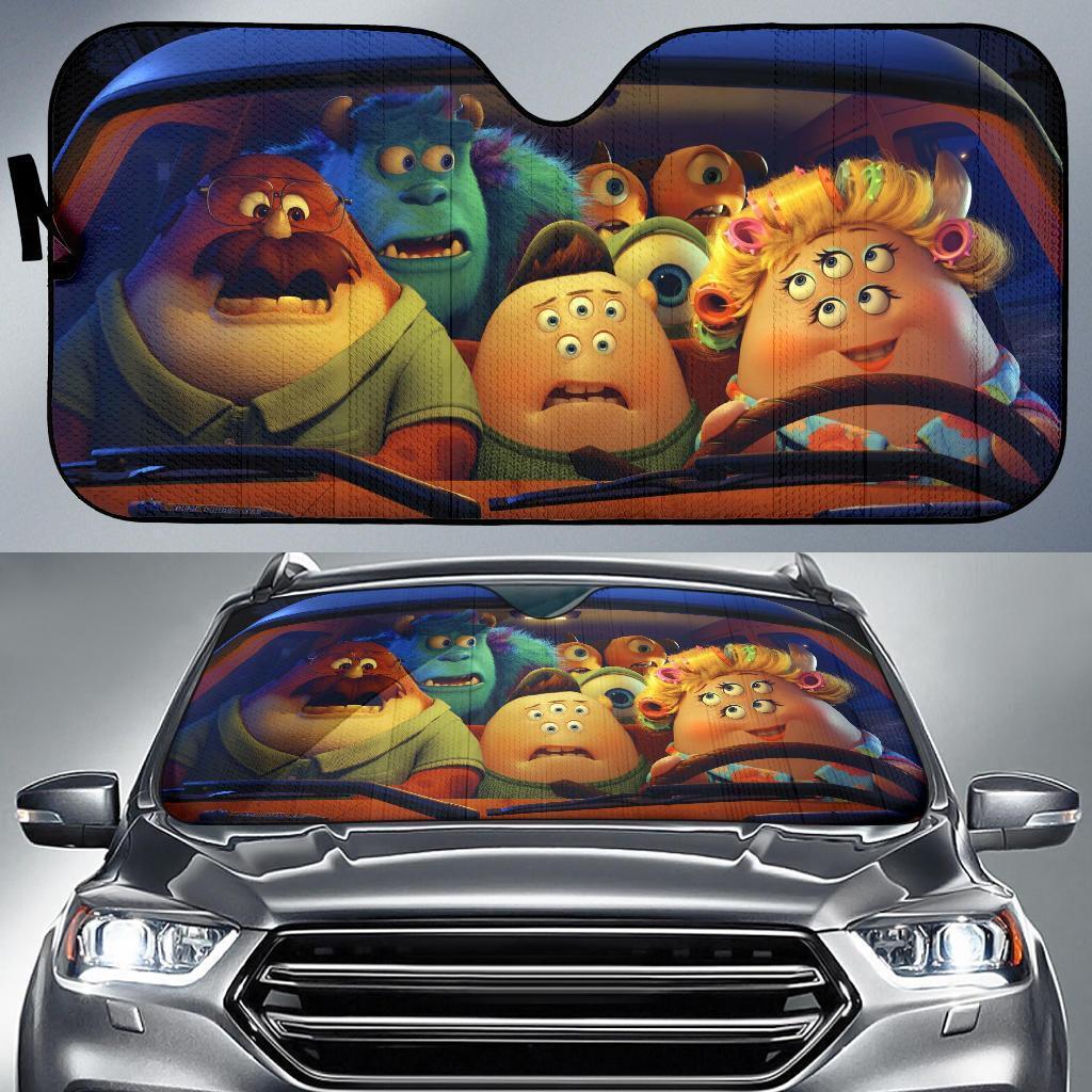Monster University Funny Driving Car Auto Sun Shade Monster University Funny Driving Car Auto Sun Shade