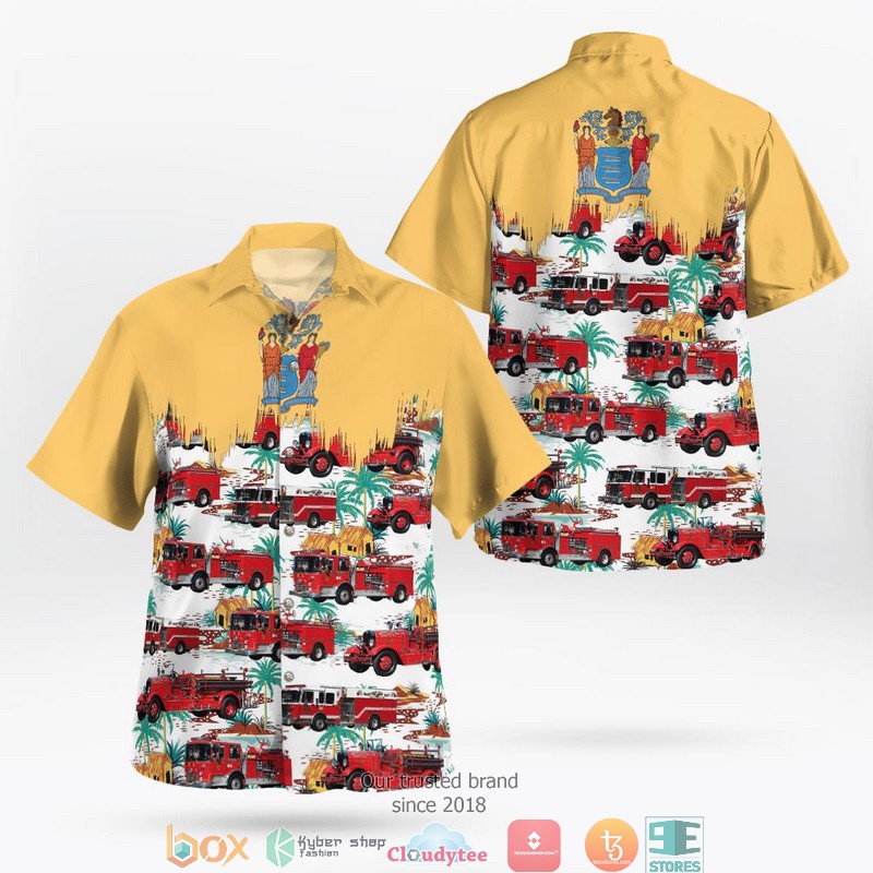 Montvale New Jersey Montvale Fire Department Hawaiian Shirt Montvale New Jersey Montvale Fire Department Hawaiian Shirt